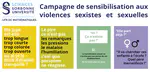 Kakemono de sensibilisation aux violences sexistes et sexuelles